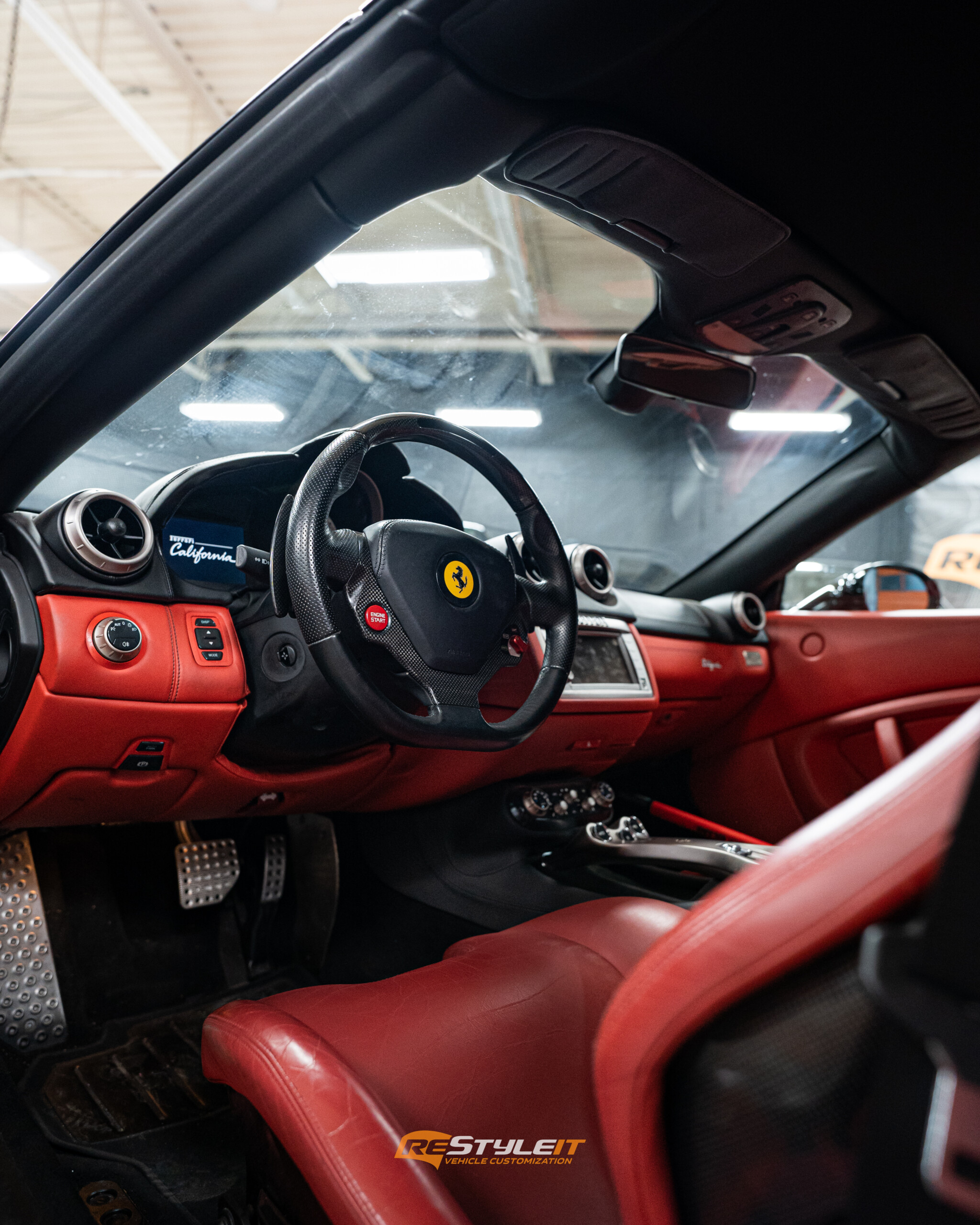 Revitalizing the Icon: A Jaw-Dropping Cherry Red Wrap for the Ferrari California