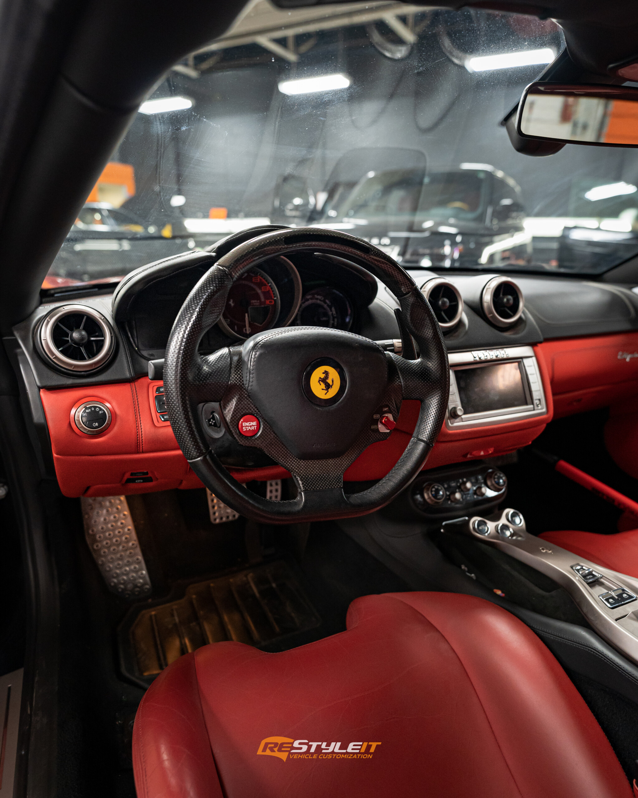Revitalizing the Icon: A Jaw-Dropping Cherry Red Wrap for the Ferrari California