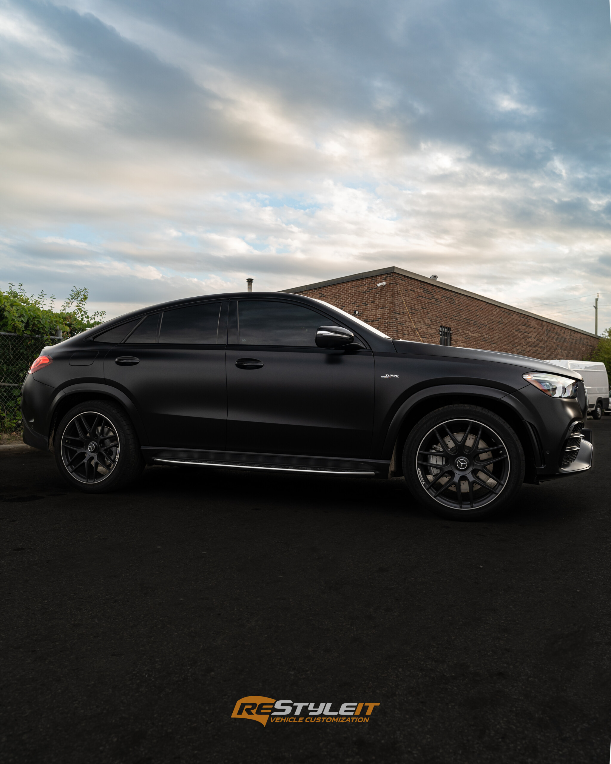 Embrace the Allure of Elegance: Discover the Captivating Matte PPF Makeover for the 2022 AMG GLE53